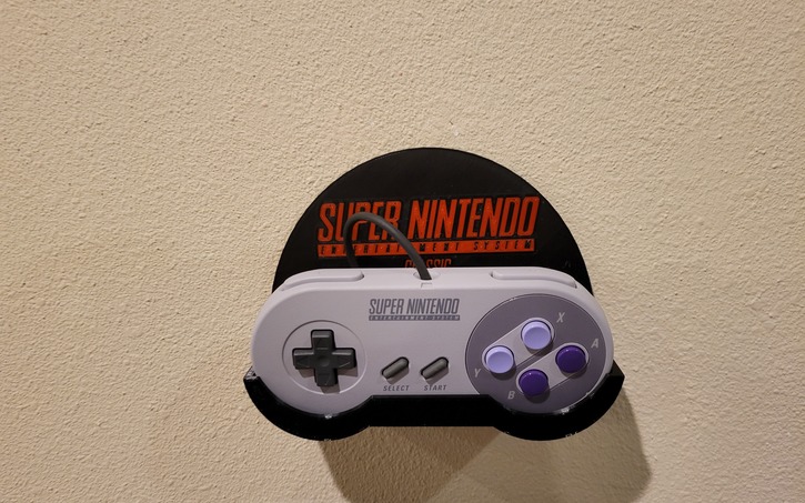 snes classic wall mount