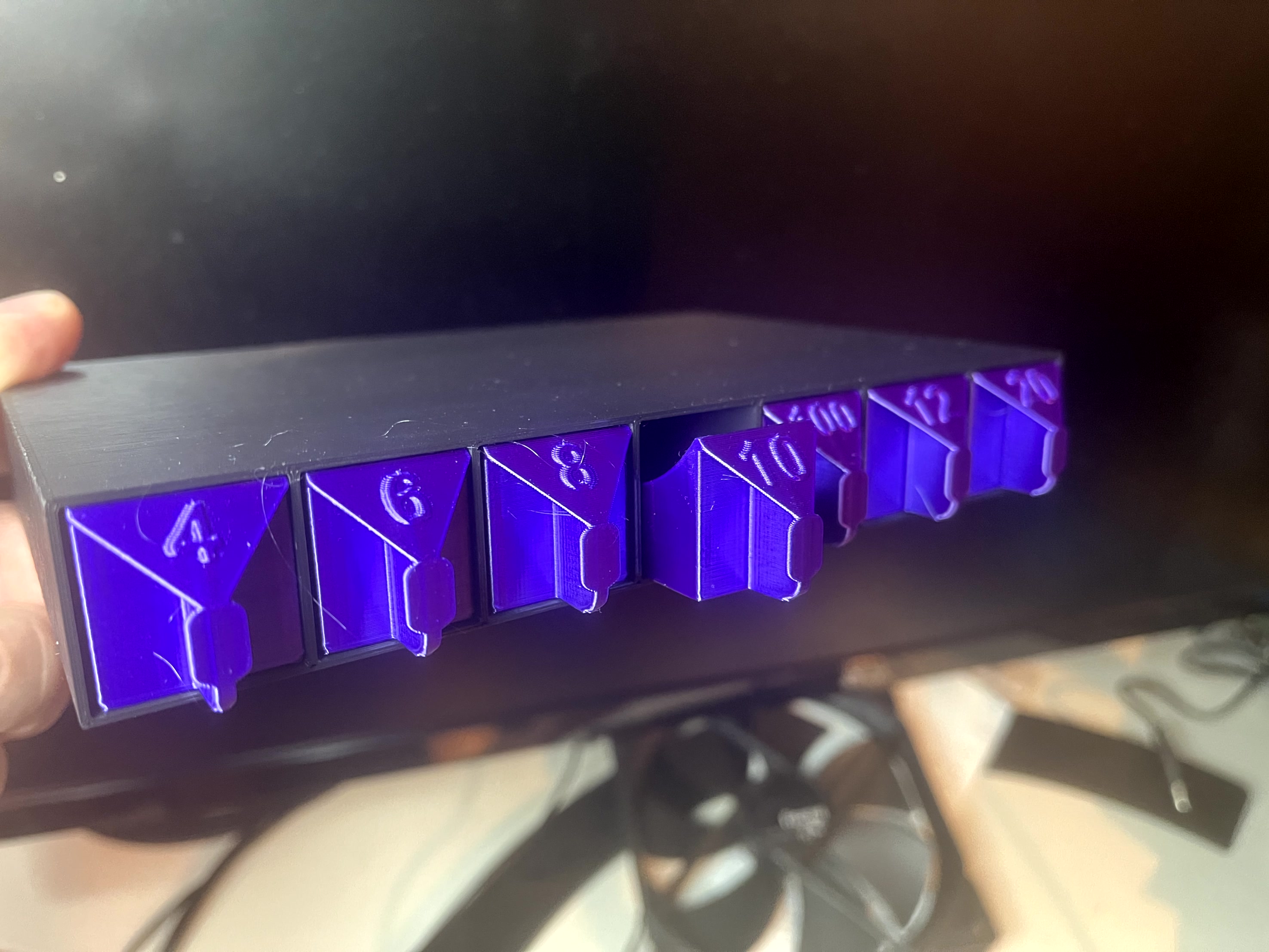 Easy to remove dice drawers by Waterman Download free STL model