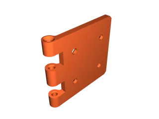 Basic Hinge by Martin | Download free STL model | Printables.com