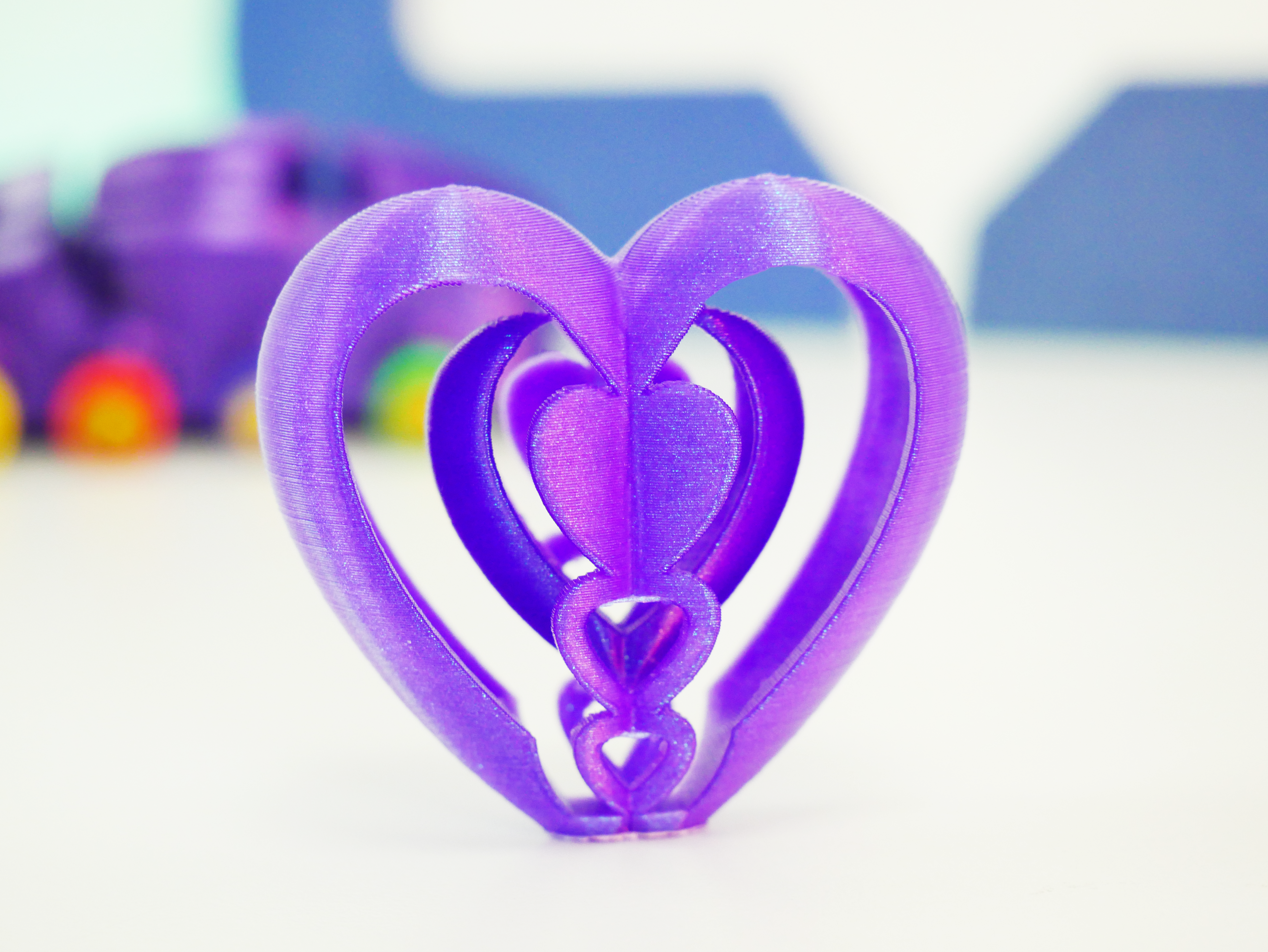 Heart Strings ~ A 3D Printer stress test