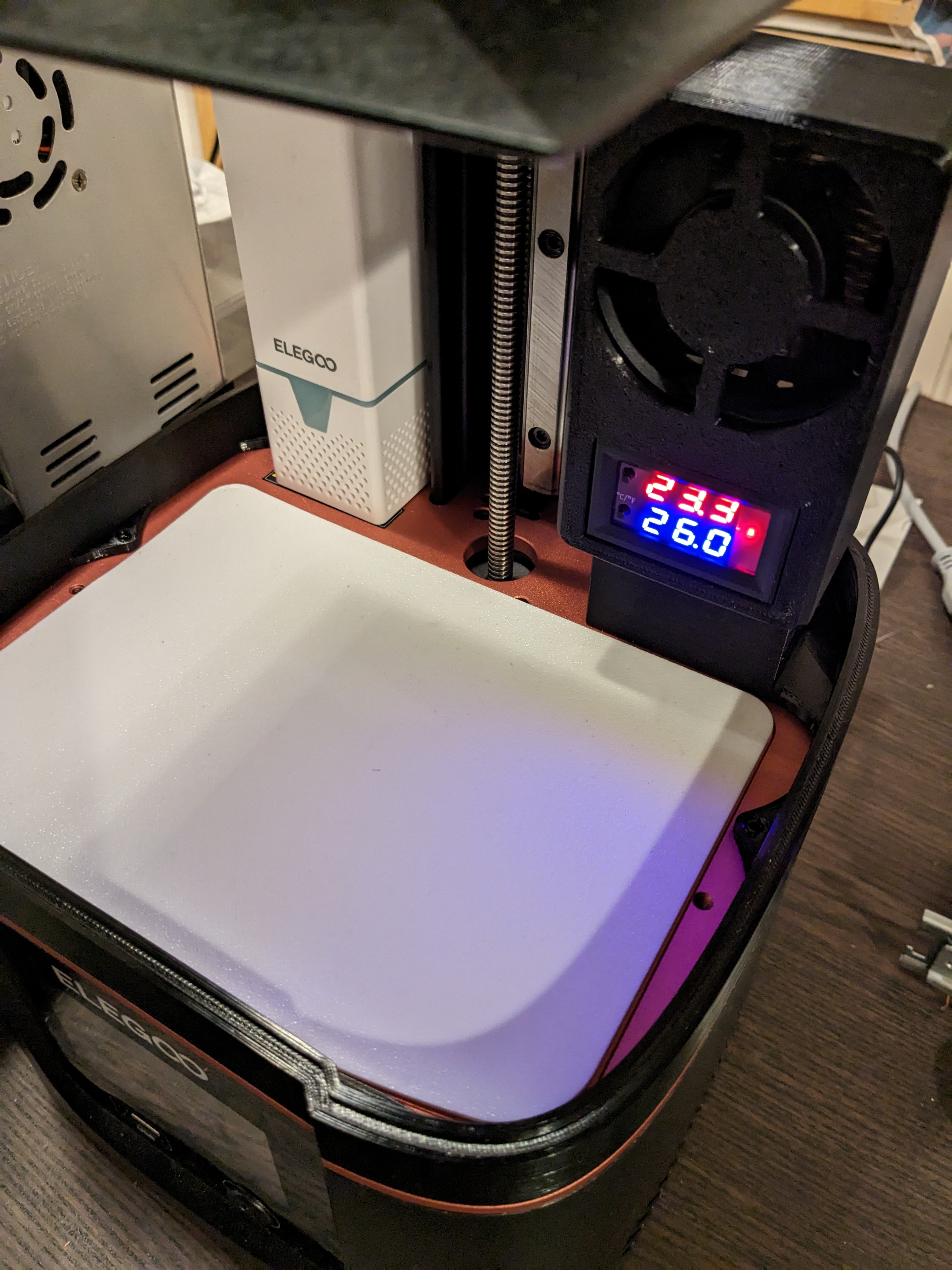 3D Printed Resin VAT Heater System for ELEGOO Mars 3 Infinity
