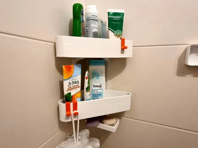 Bathroom Corner Shelf.