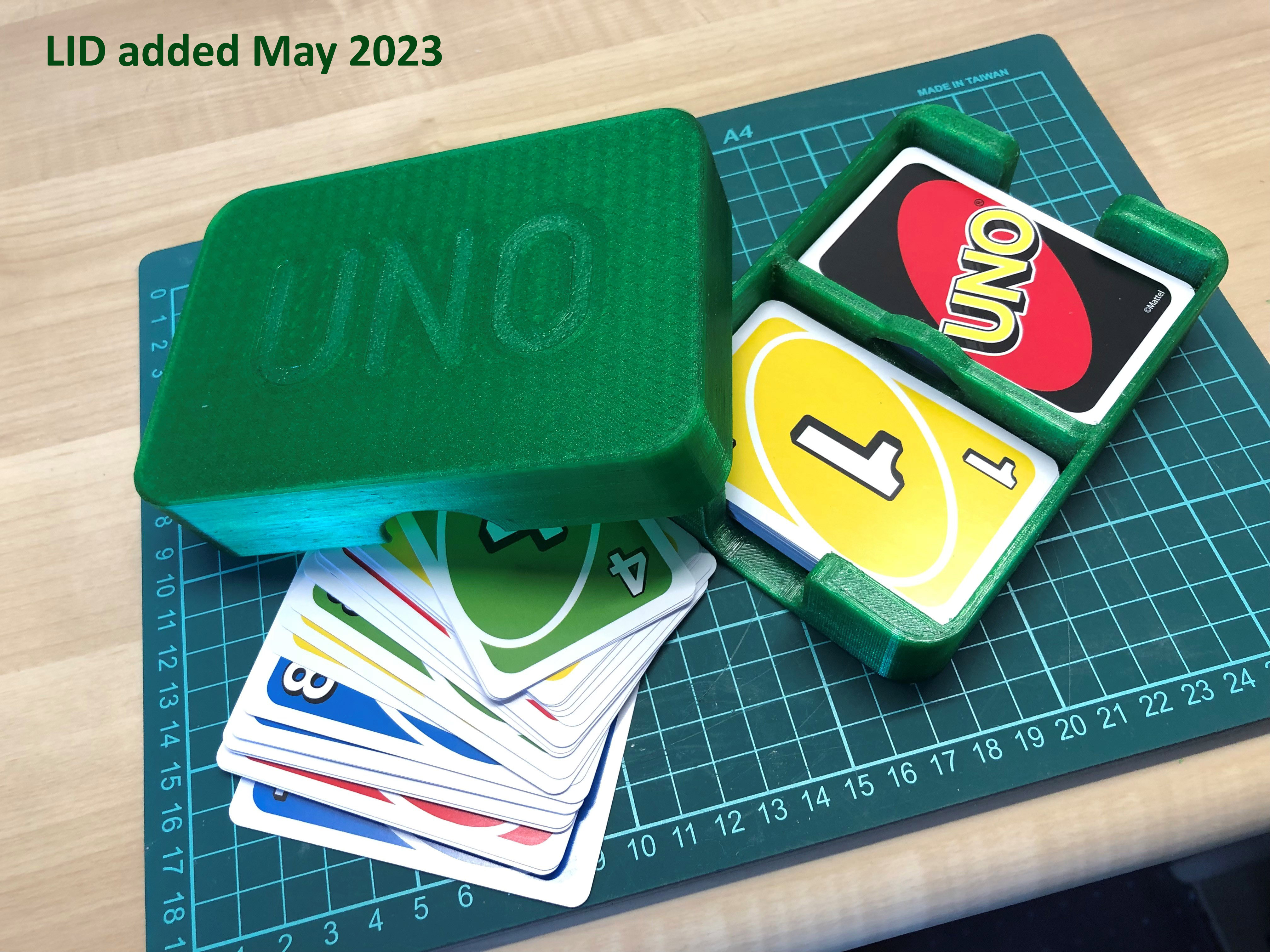 Uno card holder by rosti download free stl model printables