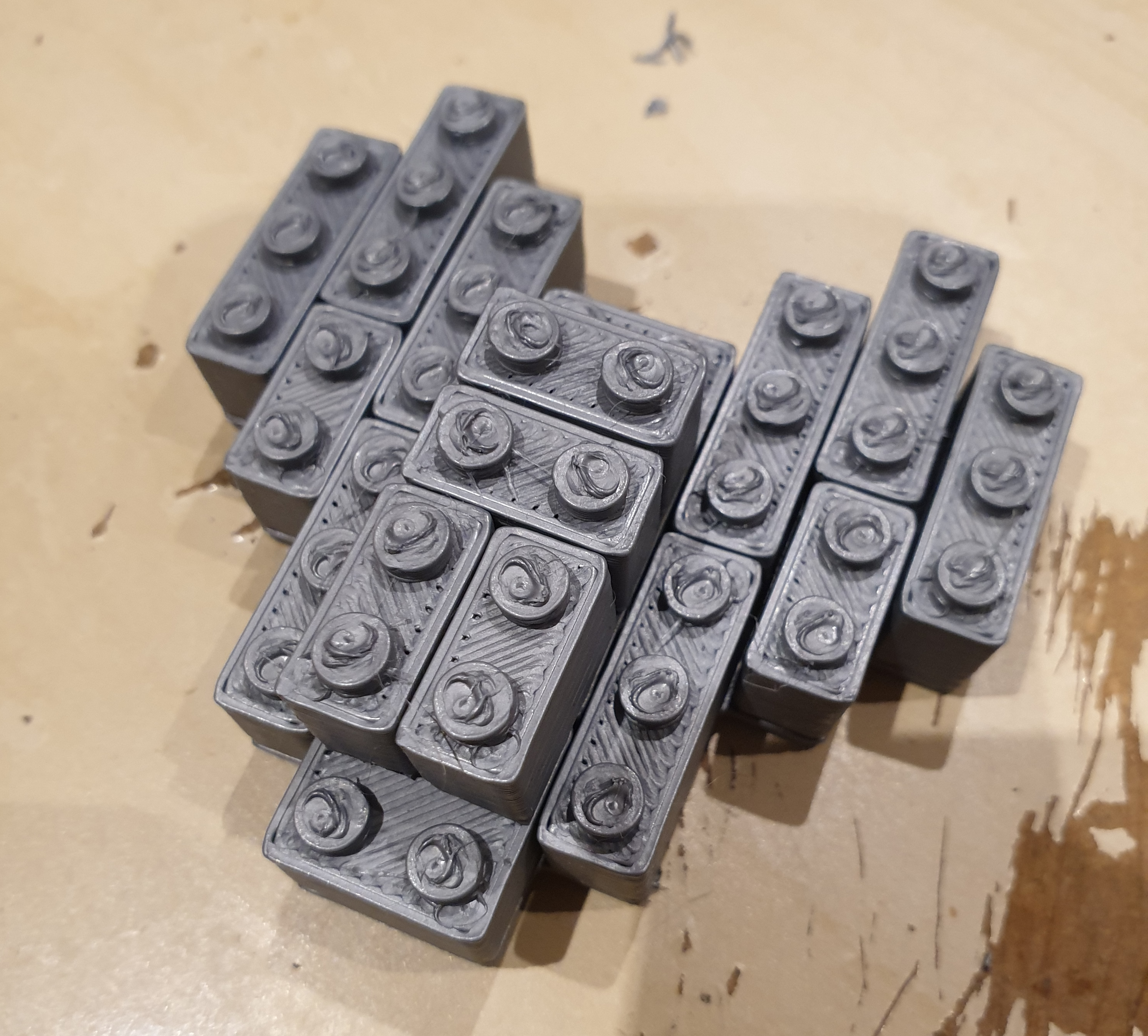 lego compatible bricks love heart