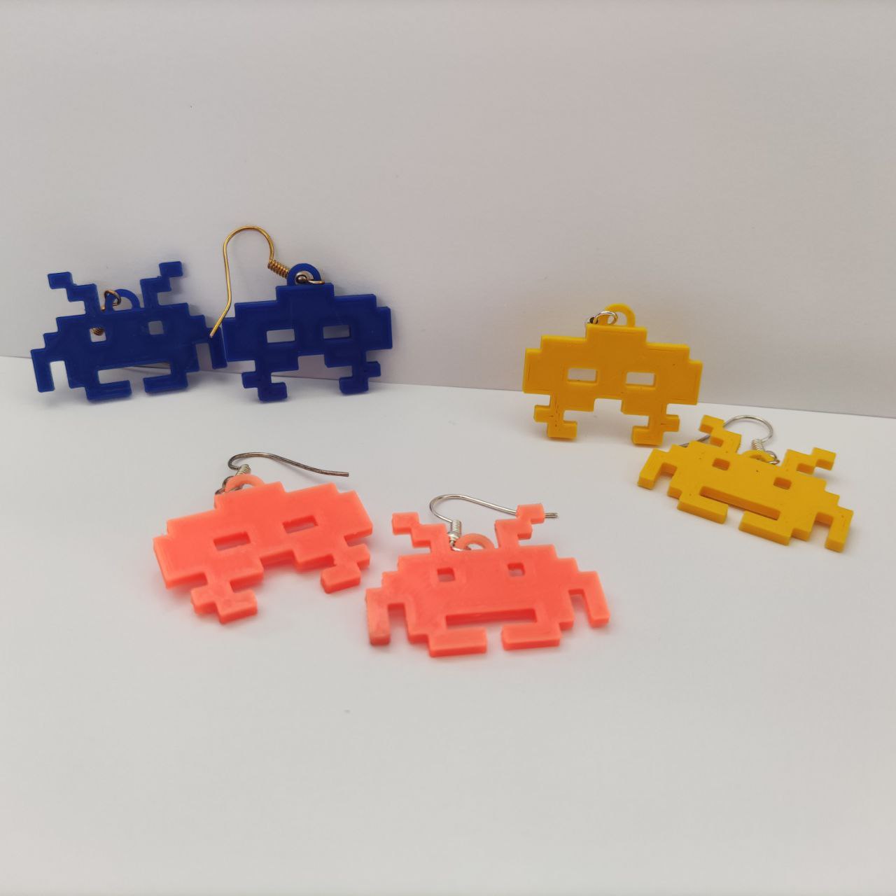 Space Invaders Earrings