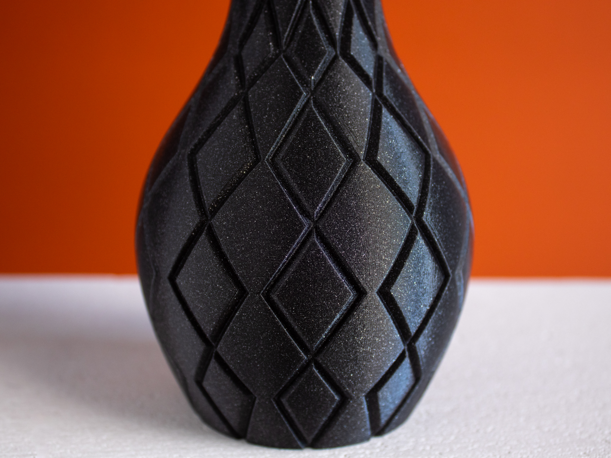 Diamond Vase, "Vase Mode" print by Slimprint Download free STL model