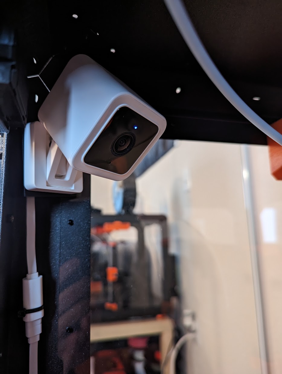 Wyze Cam Mount for Original Prusa Enclosure