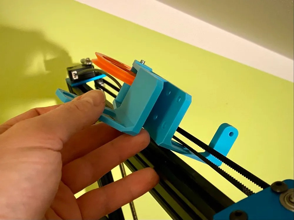 MAK Sidewinder X1 Filament Wheel by mak77 | Download free STL model ...