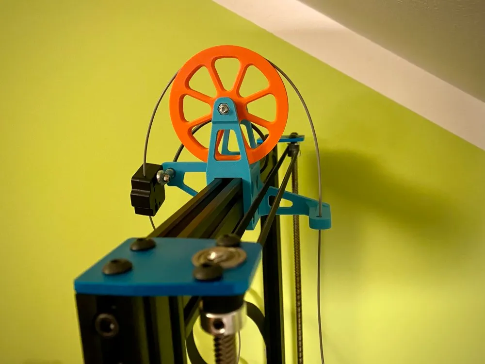 MAK Sidewinder X1 Filament Wheel by mak77 | Download free STL model ...