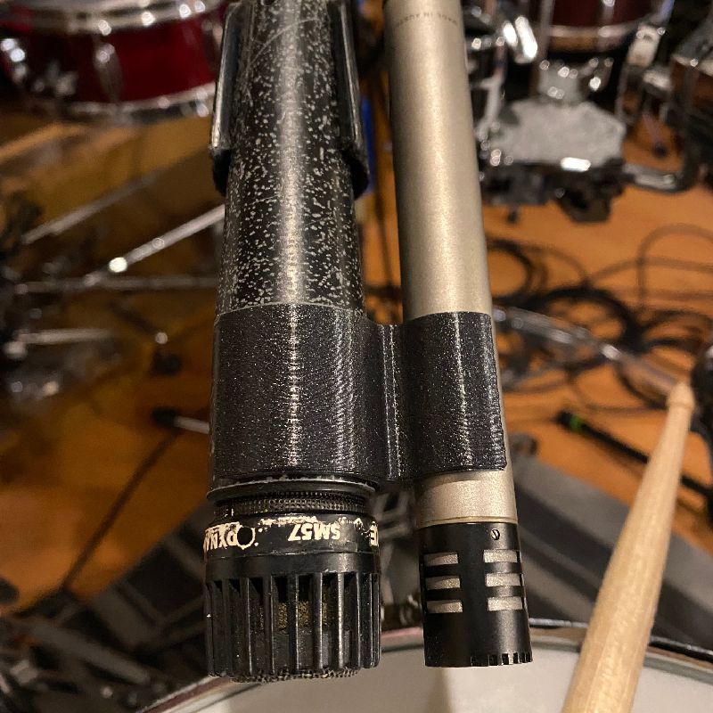 clip！smap! Shure SM 57 - AKG C451 Clip by MicDG | Download free STL model