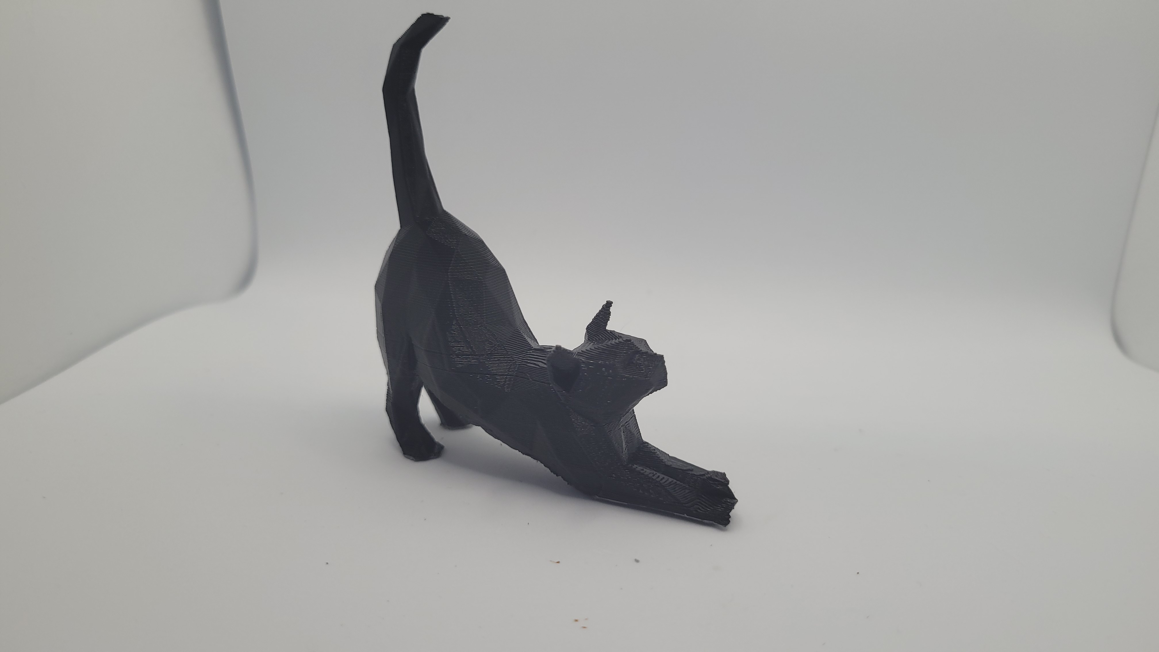 Low Poly Stretched Cat - Remix