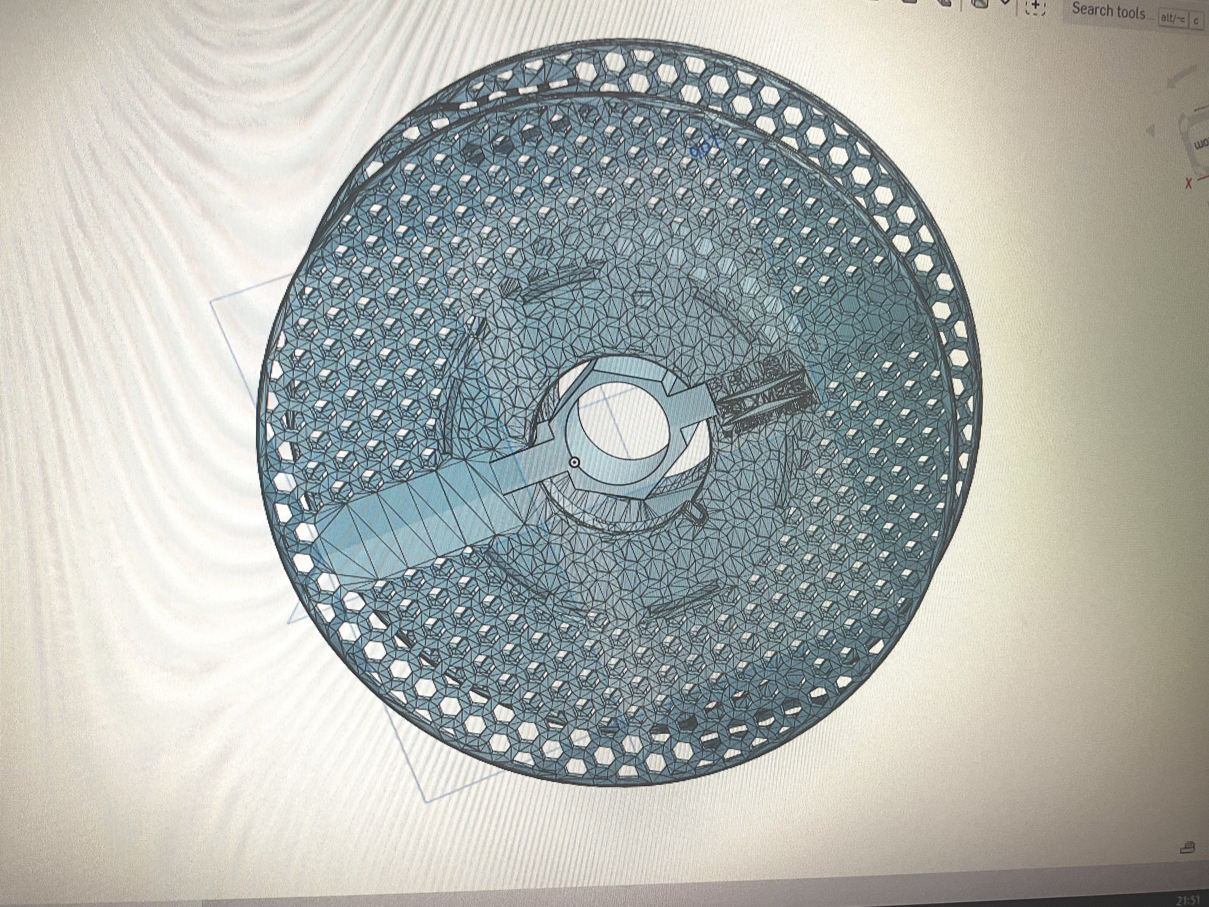 prusa filament roll lamp 3D model