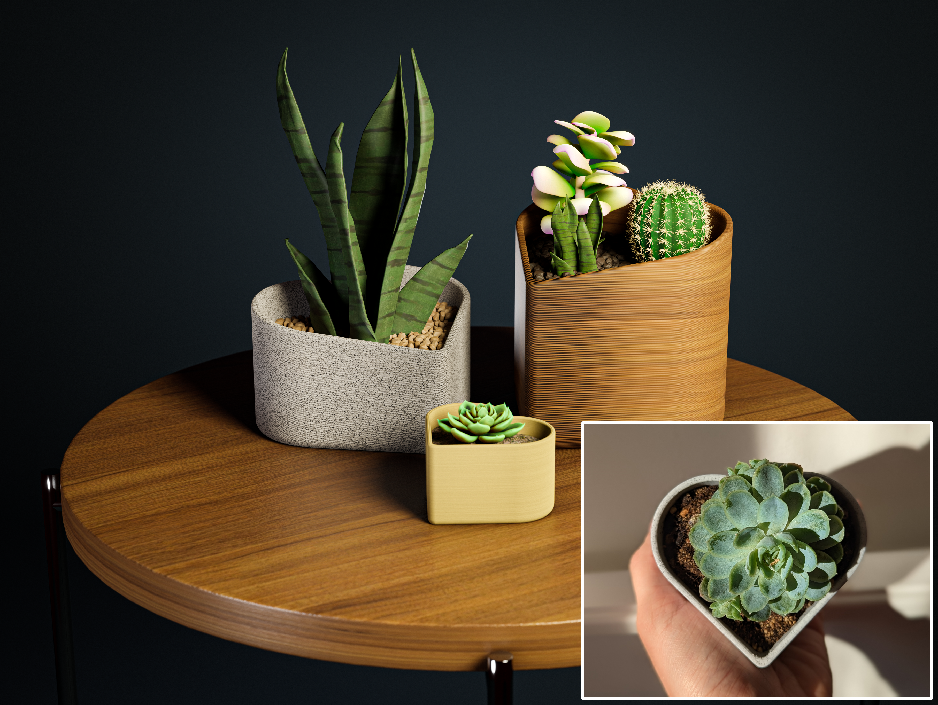 Heart Shaped Planter