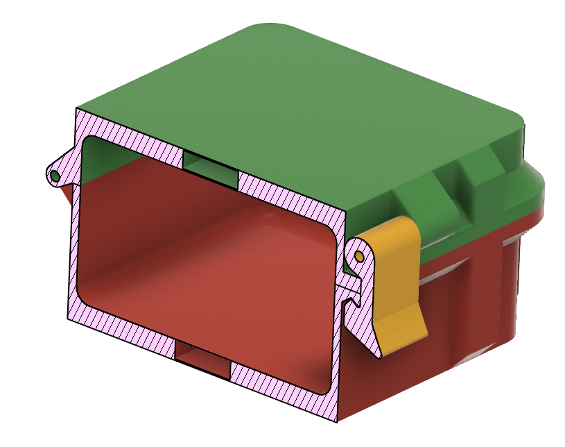 Miniatura 3 do modelo 3D Magnetic Stacking Box