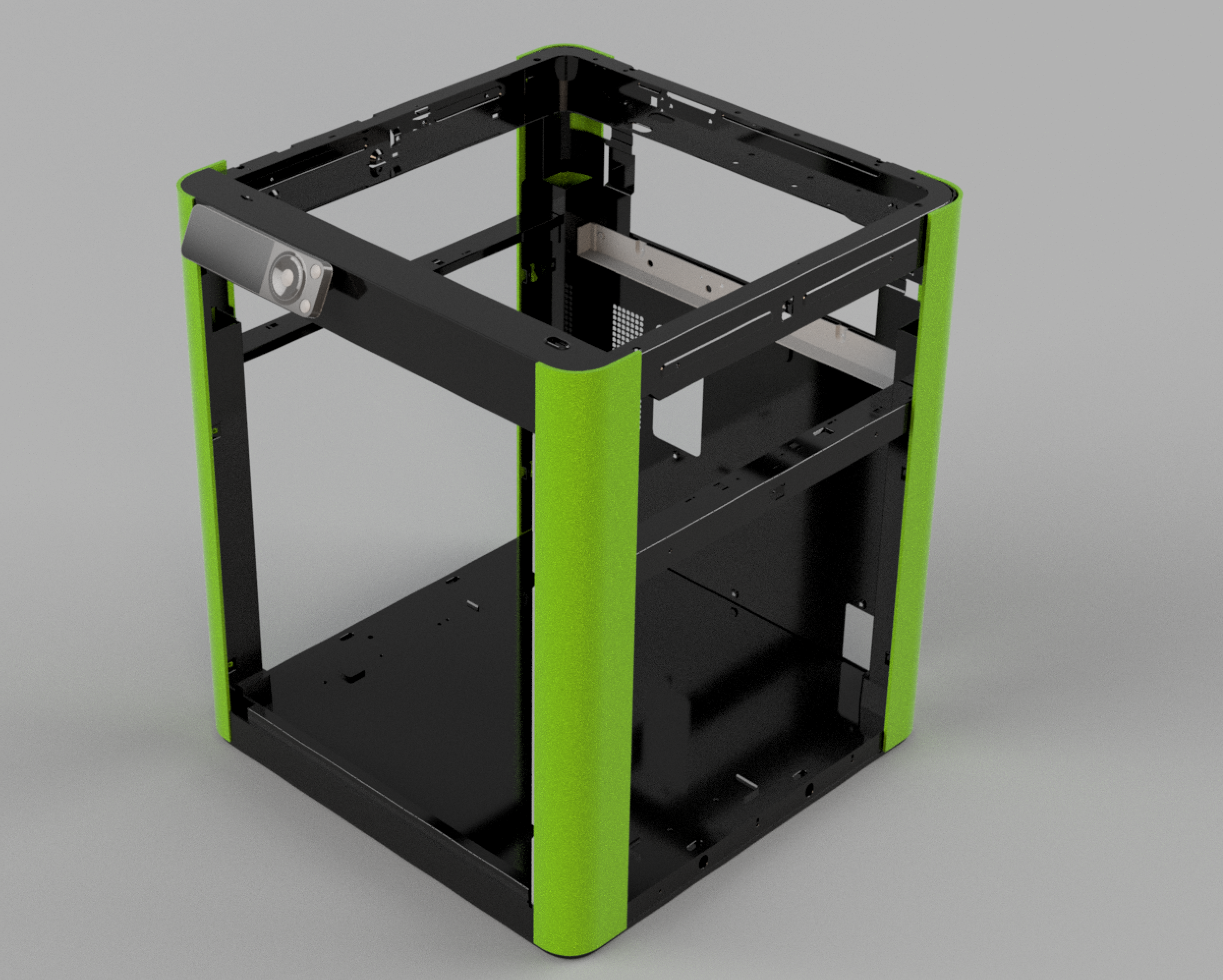 Bambu Lab P1P - Fancy Corner Panels