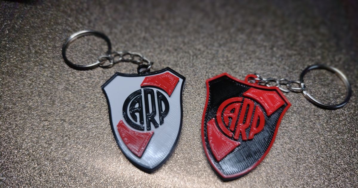 STL file KEYCHAIN SHIELD - CLUB ATLETICO PLATENSE 🗝️・3D printing idea to  download・Cults