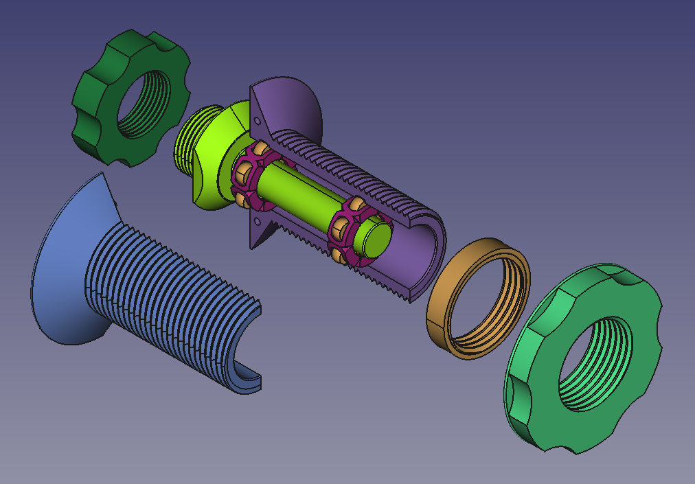 Ender 3 Spool Holder and Bearing