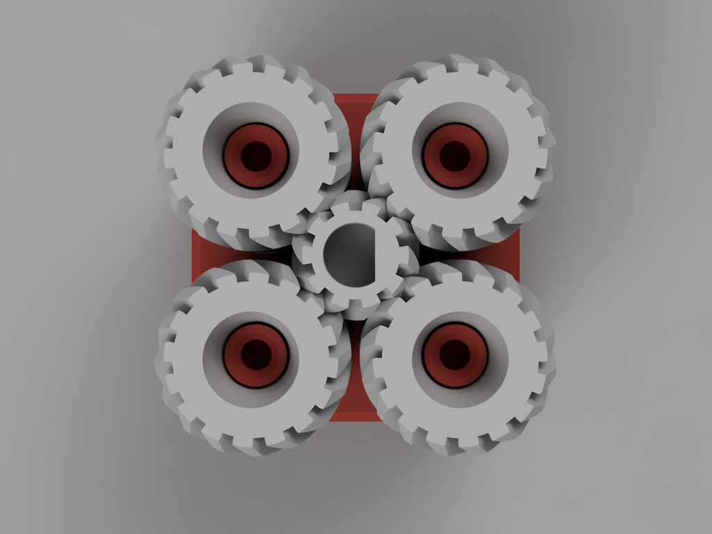 Gear Fidget Toy 04 The Little Square With a Spin by Whity Download