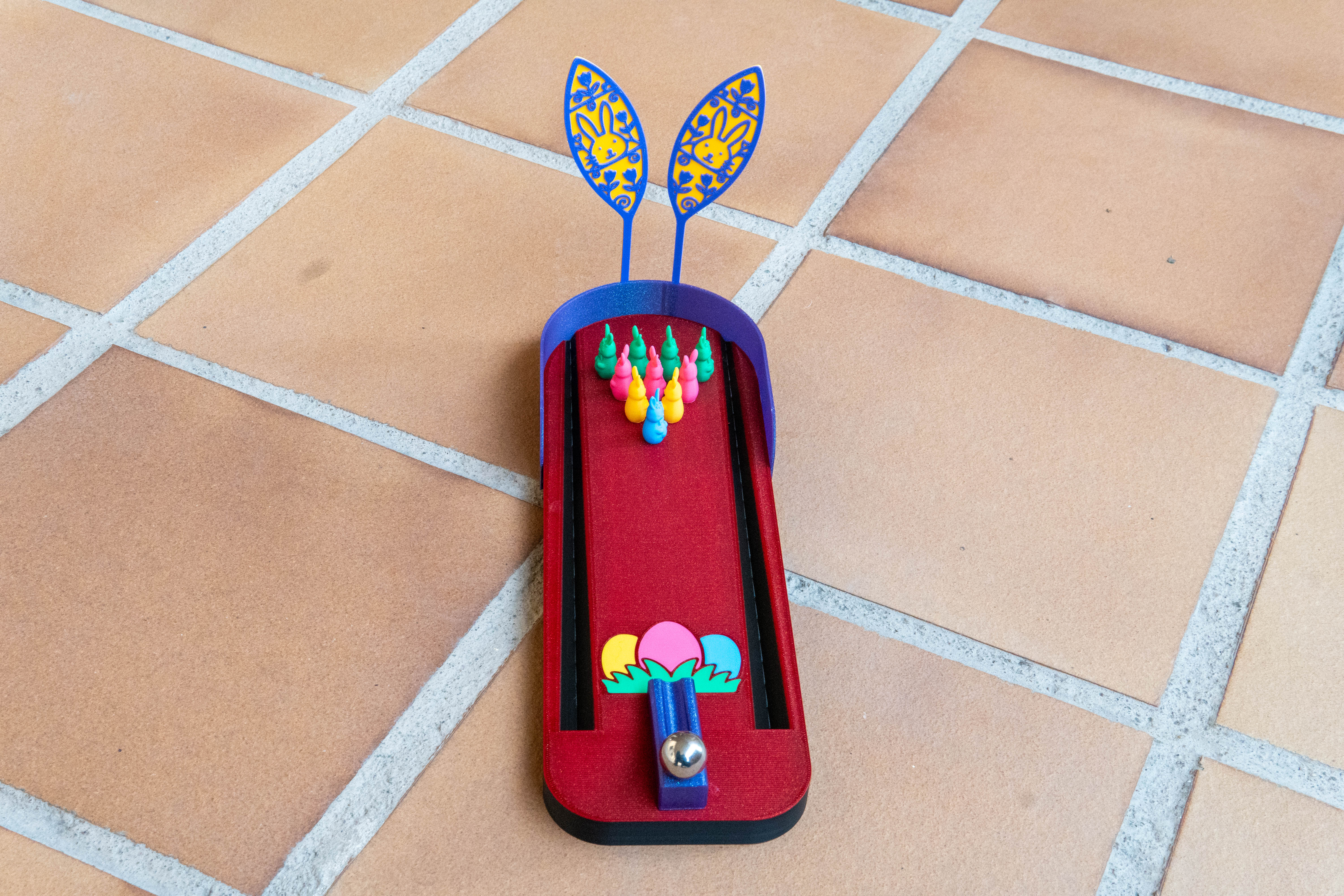 Miniatura 10 do modelo 3D Easter Bowling Play Set