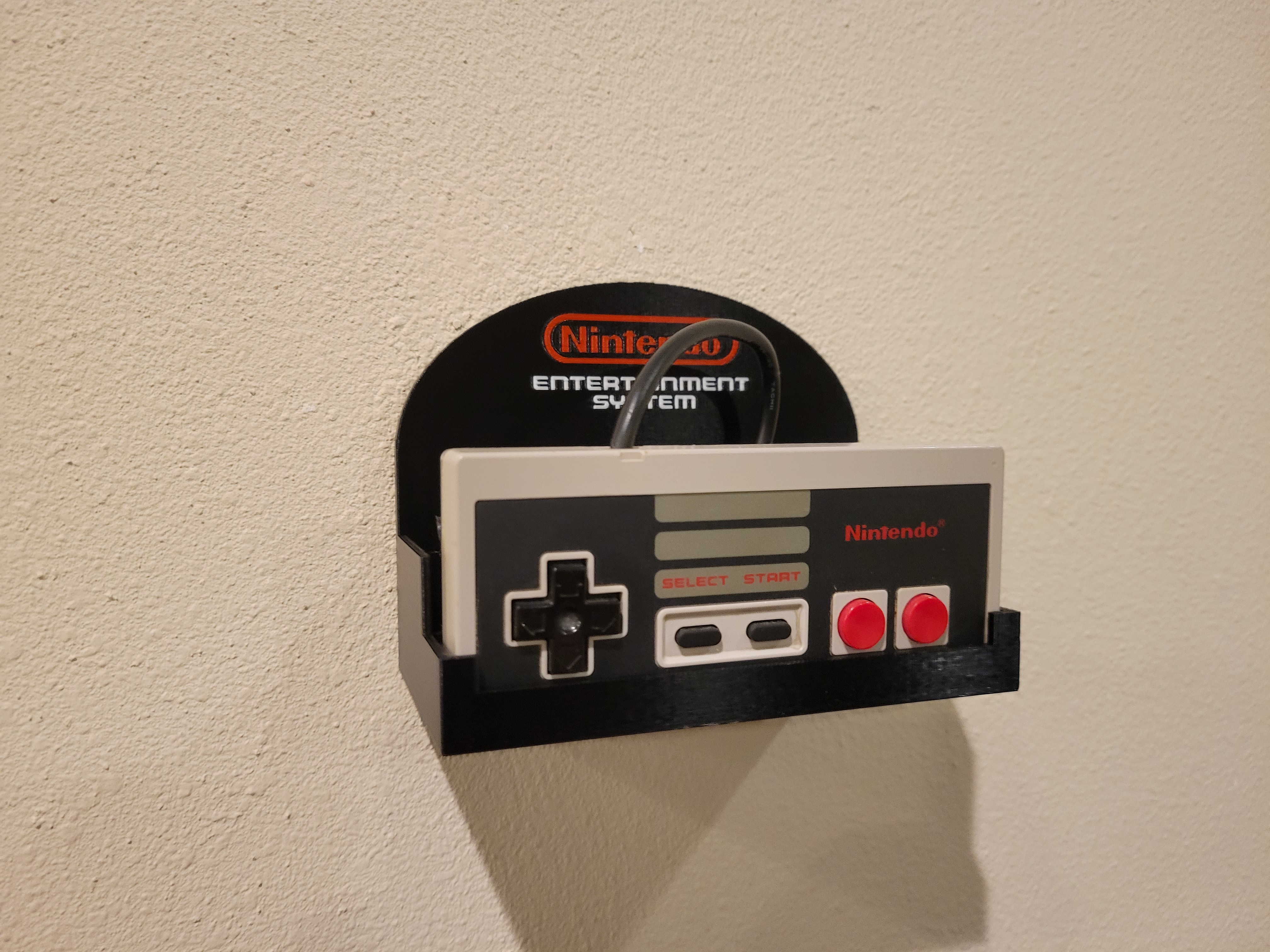 Miniatura 2 do modelo 3D NES Controller Wall Mount v2