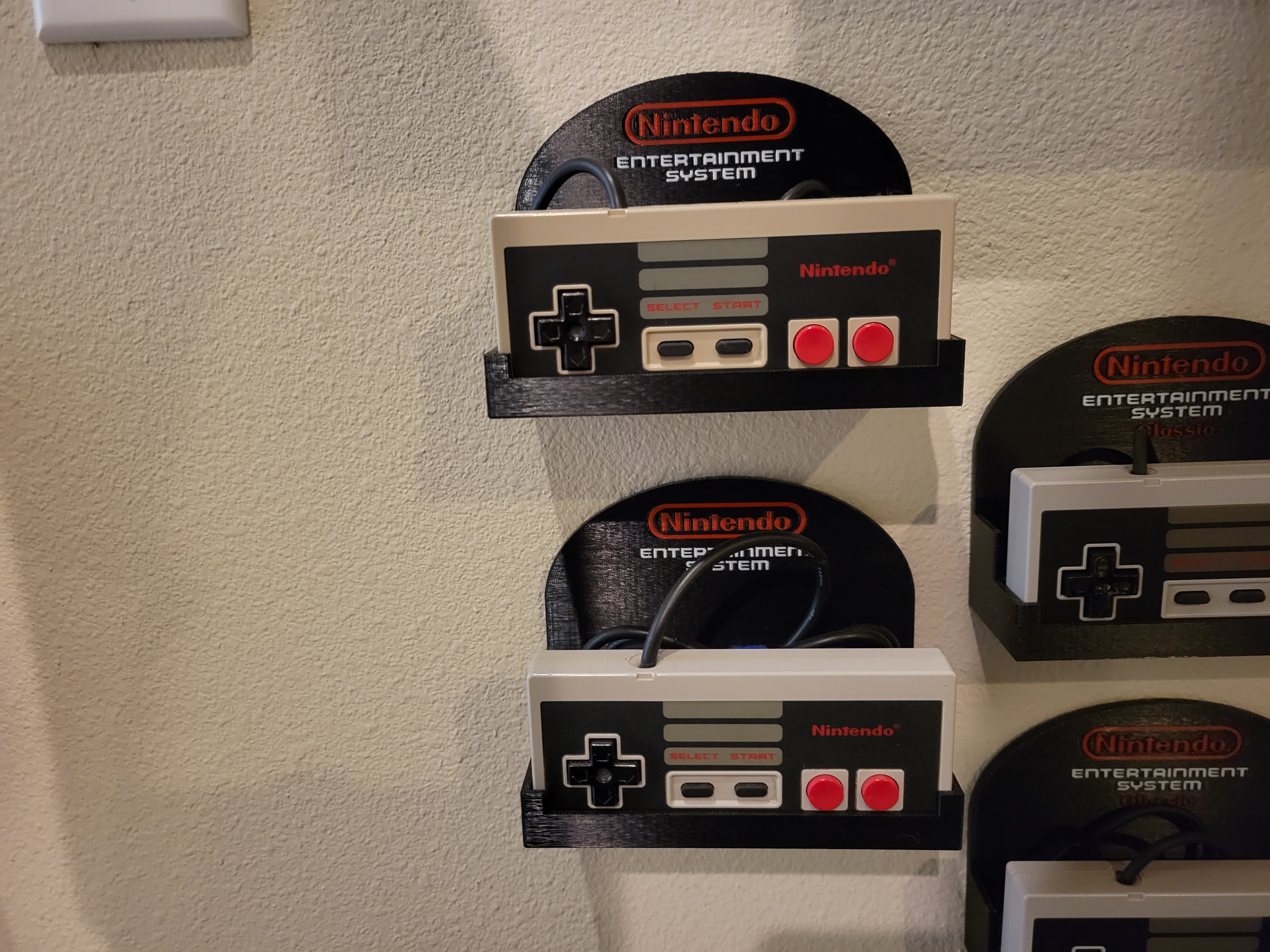 NES Controller Wall Mount v2