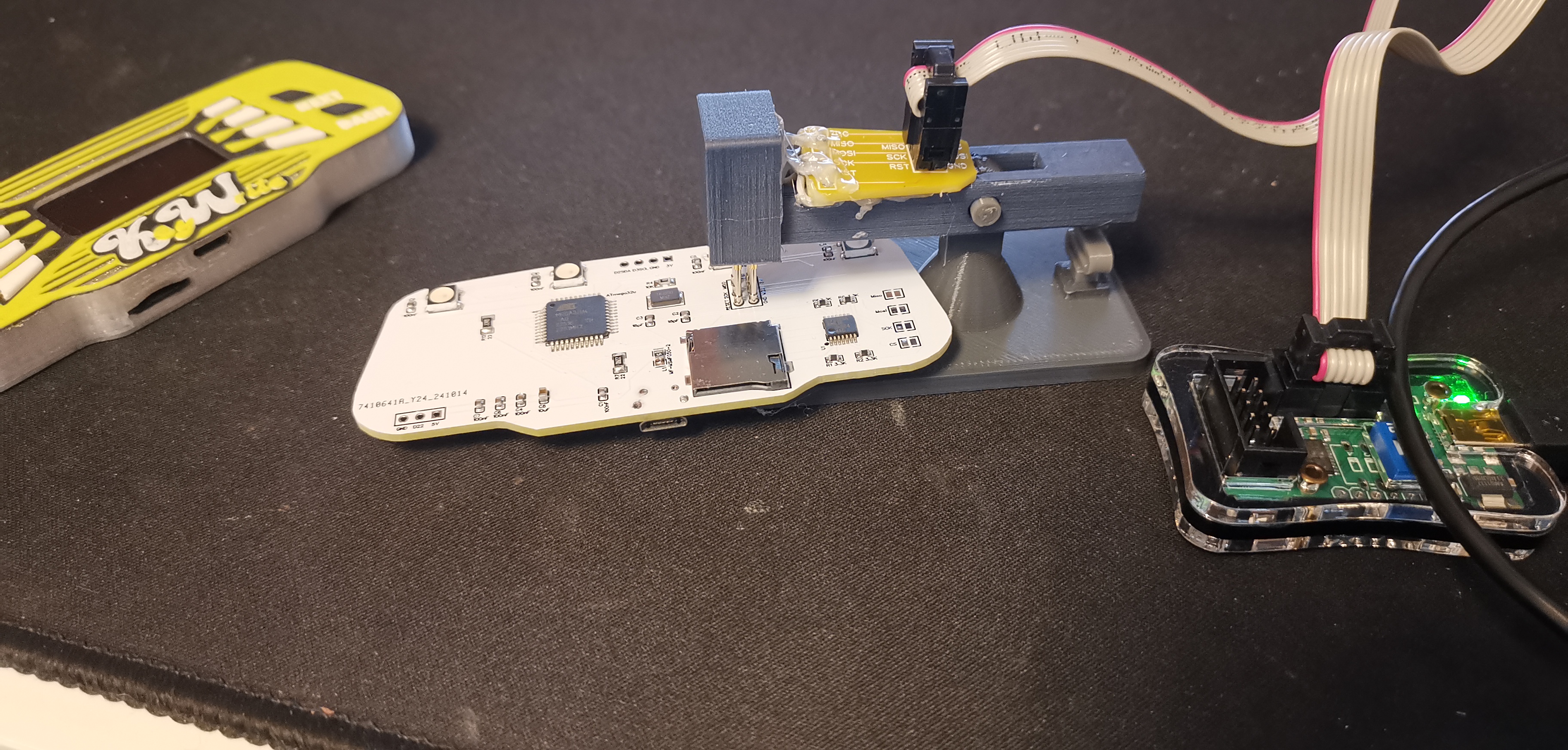 ICSP Clamp for microchip programming