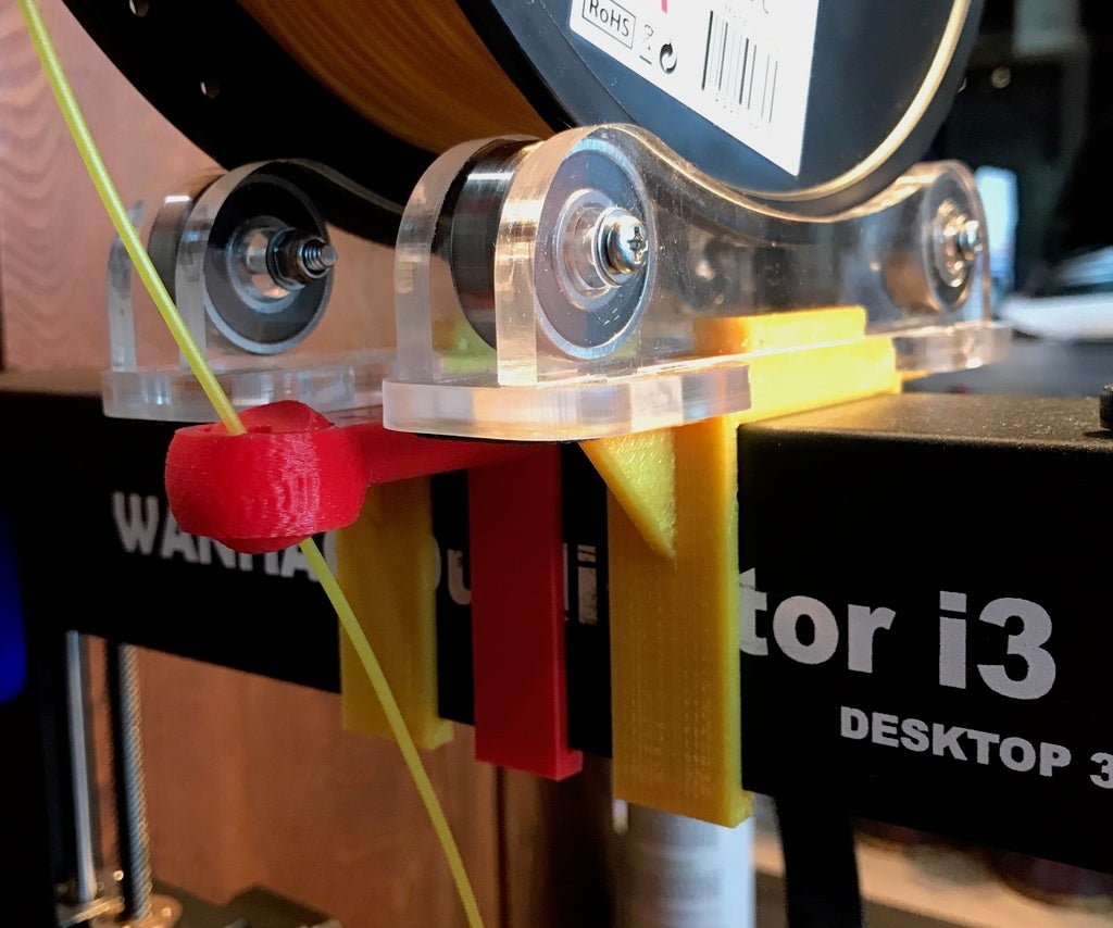 Wanhao i3 Plus spool holder bracket