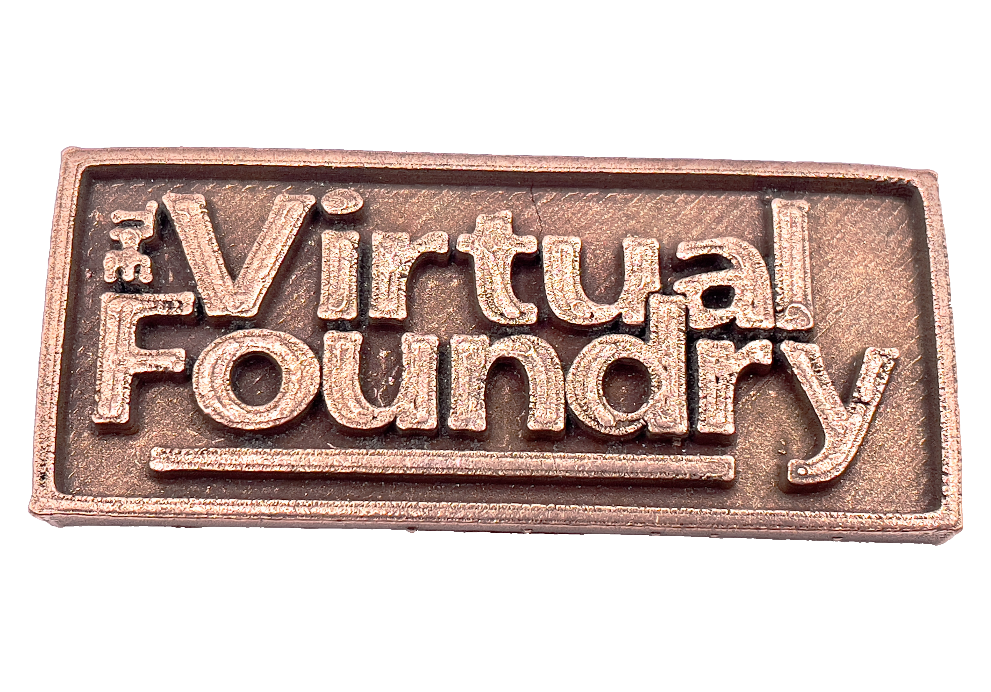 The Virtual Foundry Logo Test Print