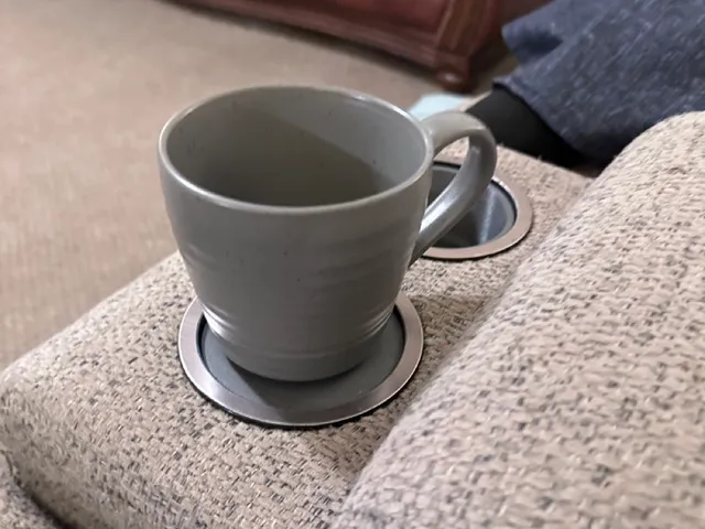 Couch Cupholder Mug Riser