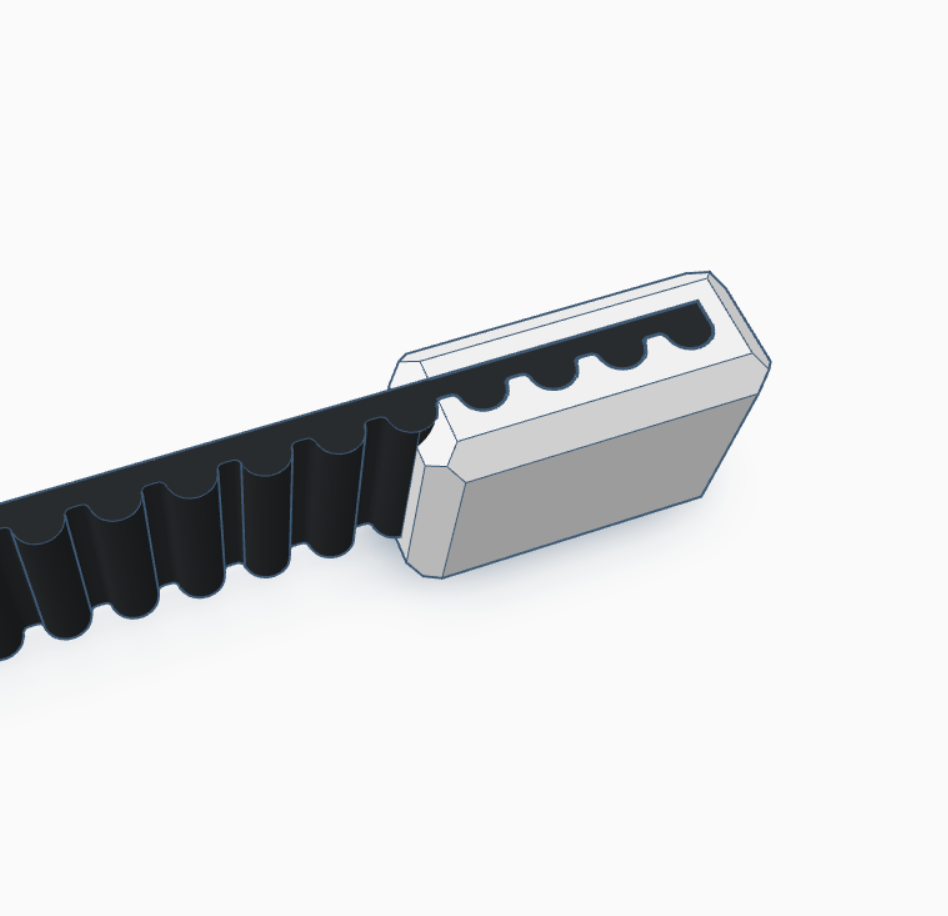 6mm GT2 Timing Belt End-Clip