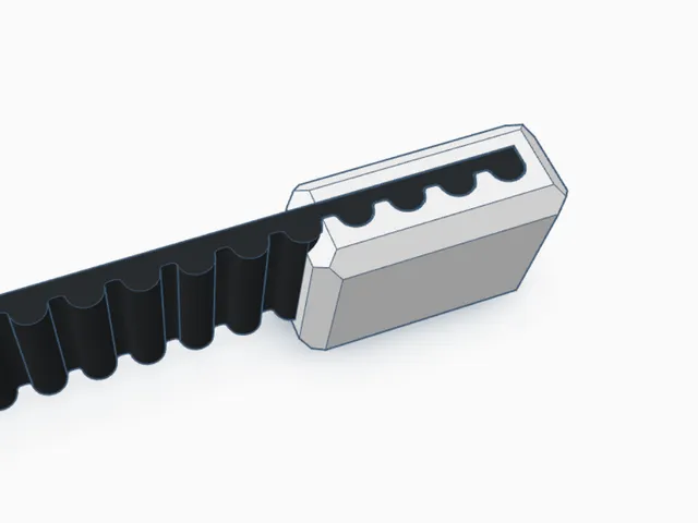 6mm GT2 Timing Belt End-Clip
