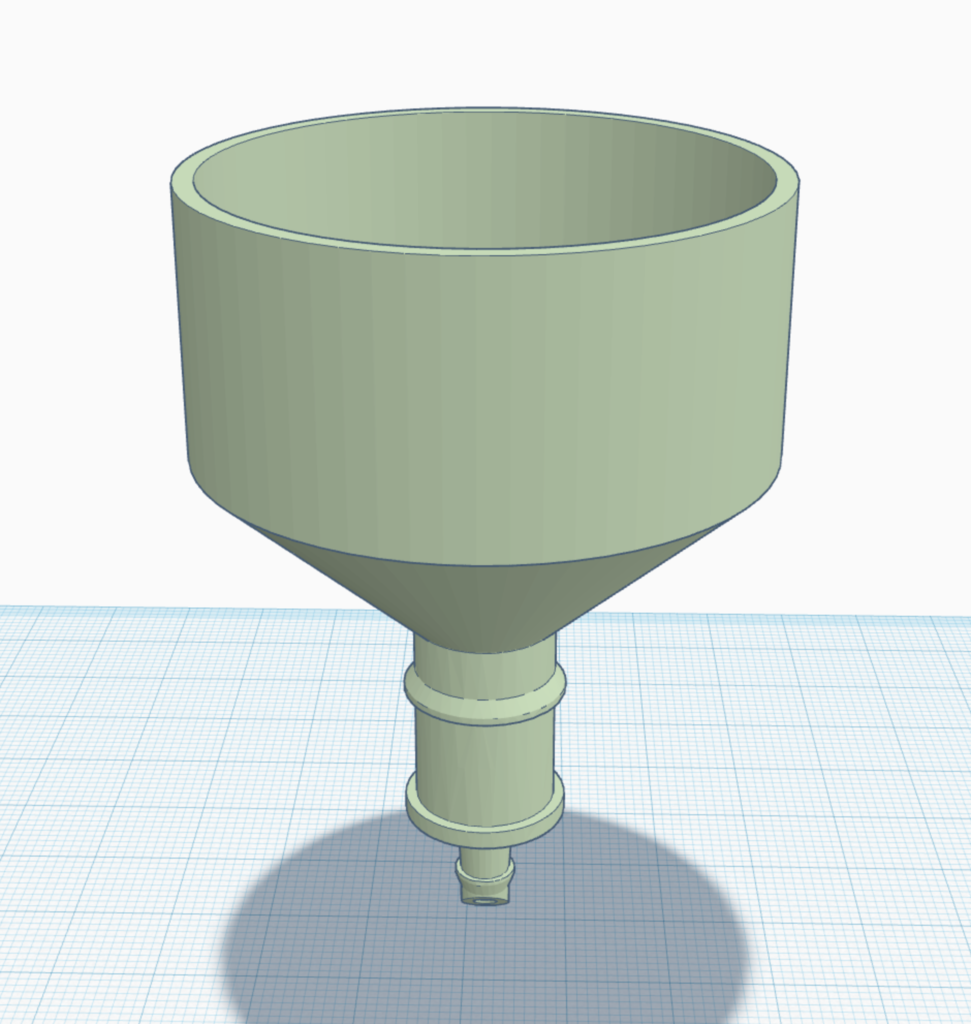 Miniatura 4 do modelo 3D Drip Hose Funnel