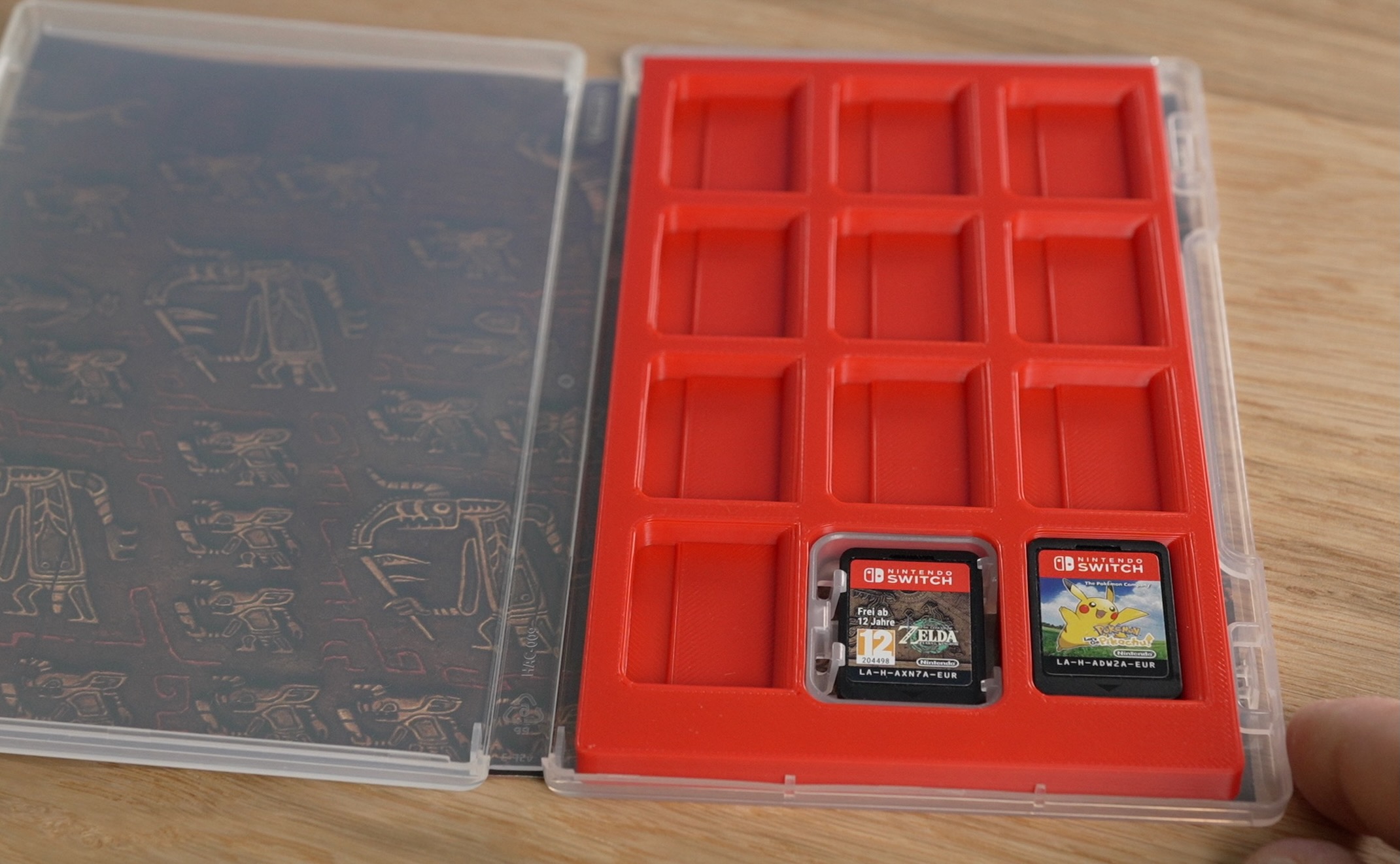 Nintendo Switch Cartridge holder/insert - Shortened