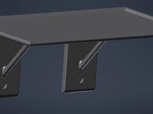 Display Shelf w/Recessed Top