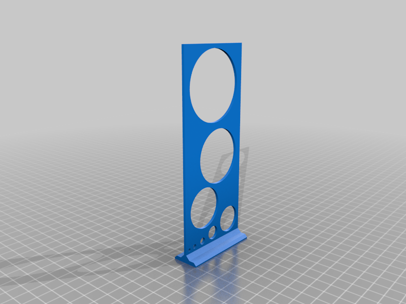 Vertical holes calibration