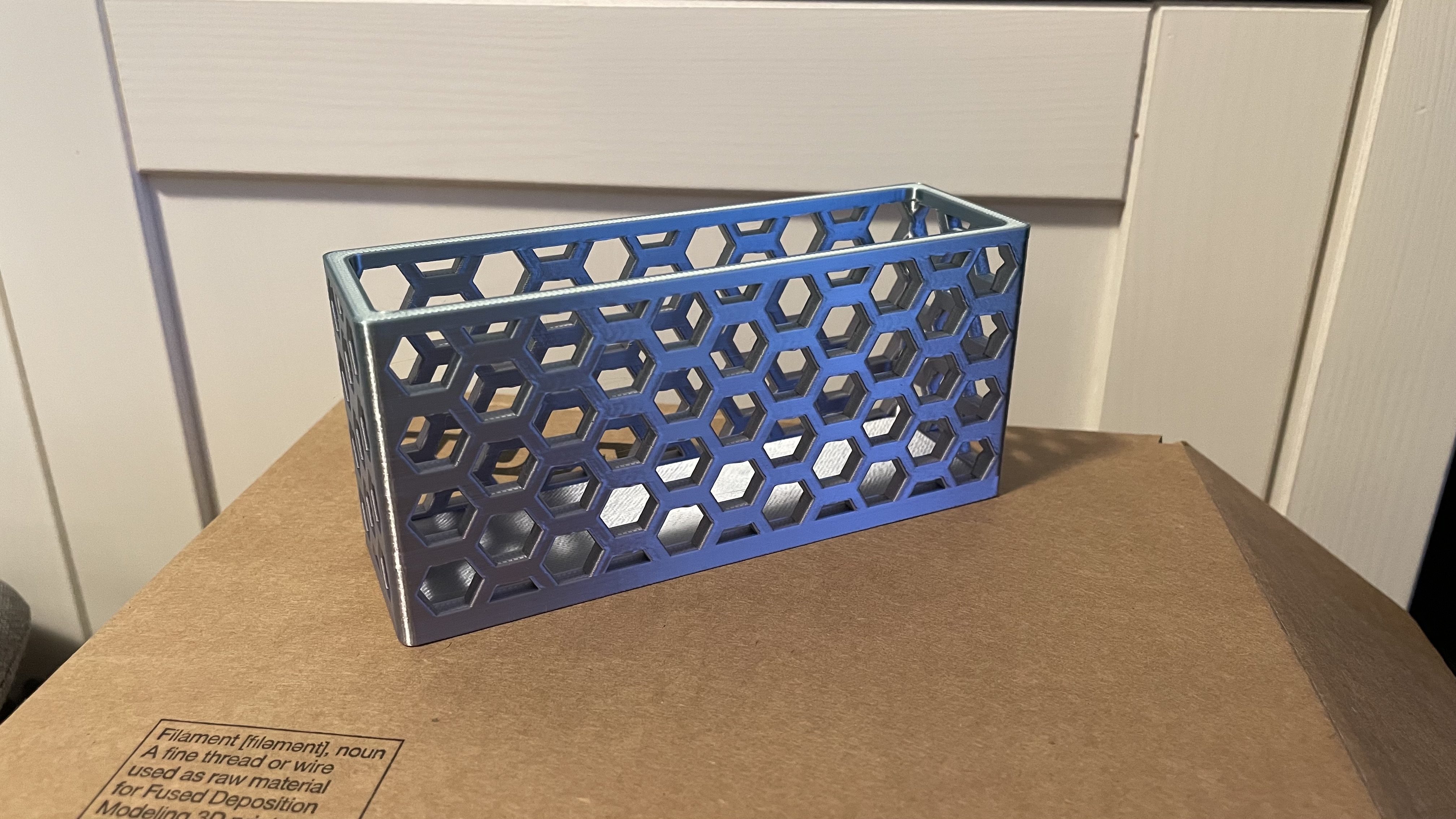 Box with Hexagon