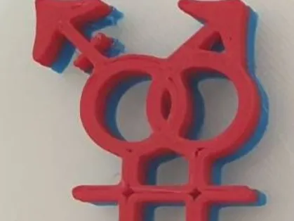 Trans lesbian symbol