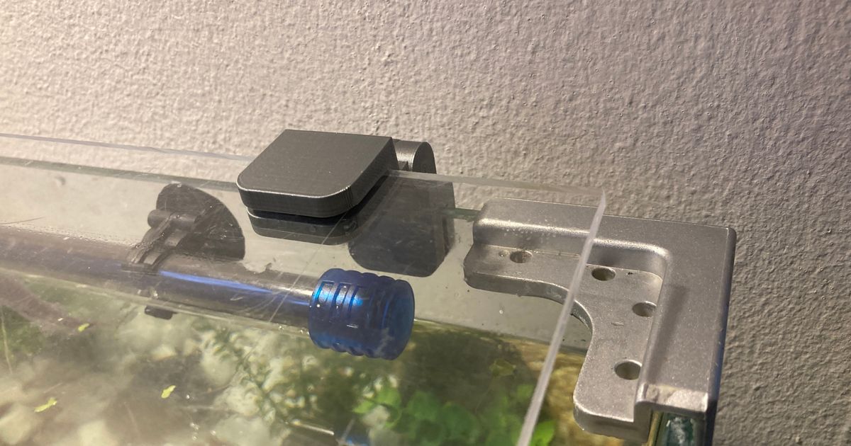 hinge for aquarium lid by rubenzilzer Download free STL model