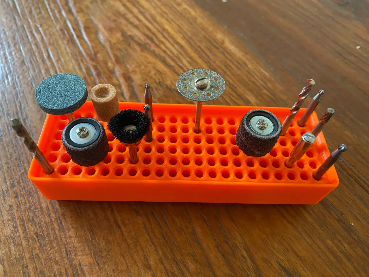 STL file DREMEL accessories organizer・3D printable model to