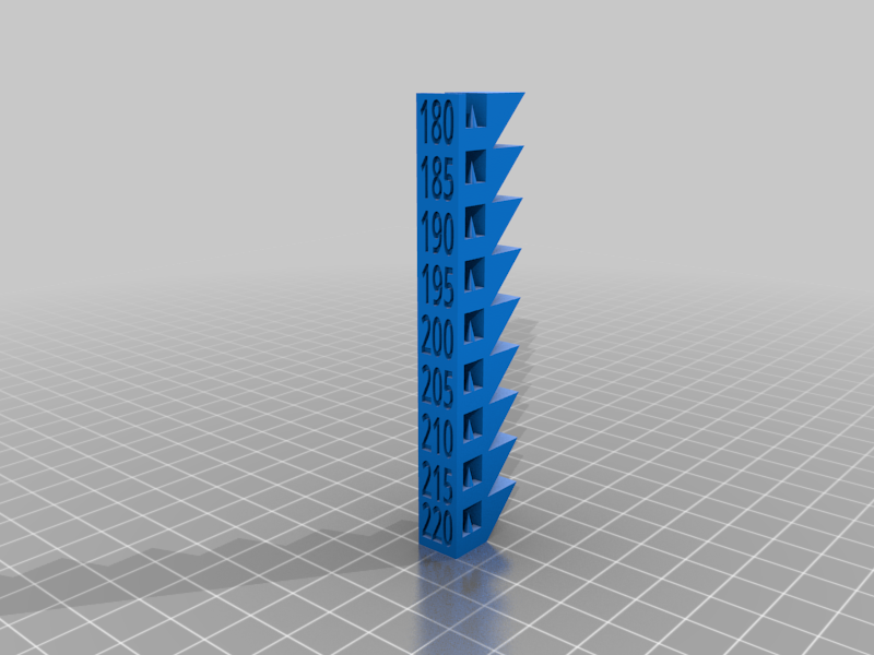 Torre temperatura PLA, PLA+ Gcode para Artillery X1