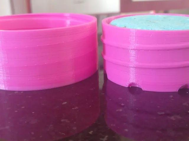Lush Round Soap Dish/Travel Container