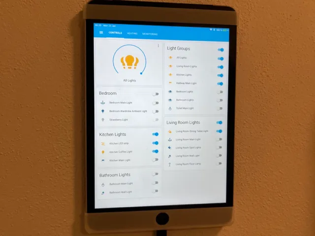 iPad mini 1 to 5 wall mount