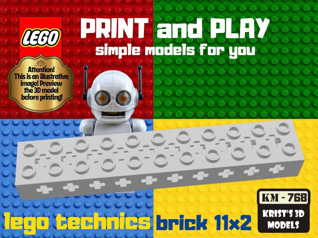 lego technics brick 11x2