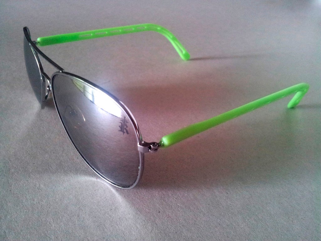 Replacement Arms for Sunglasses by edditive Download free STL model