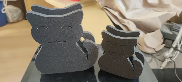 Cat letter/napkin holder