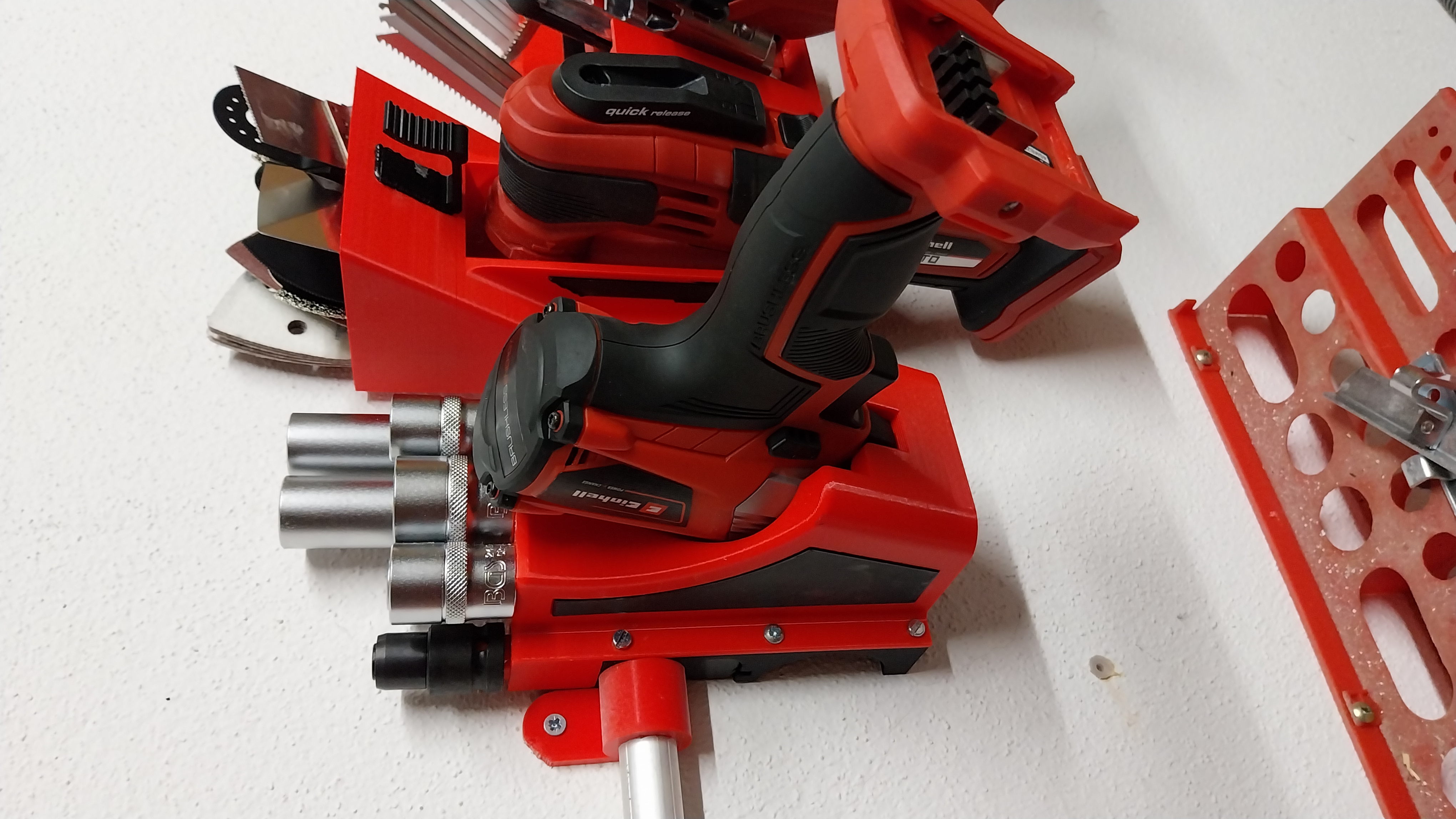 Miniatura 2 do modelo 3D Impact Driver holder for modular wallmount