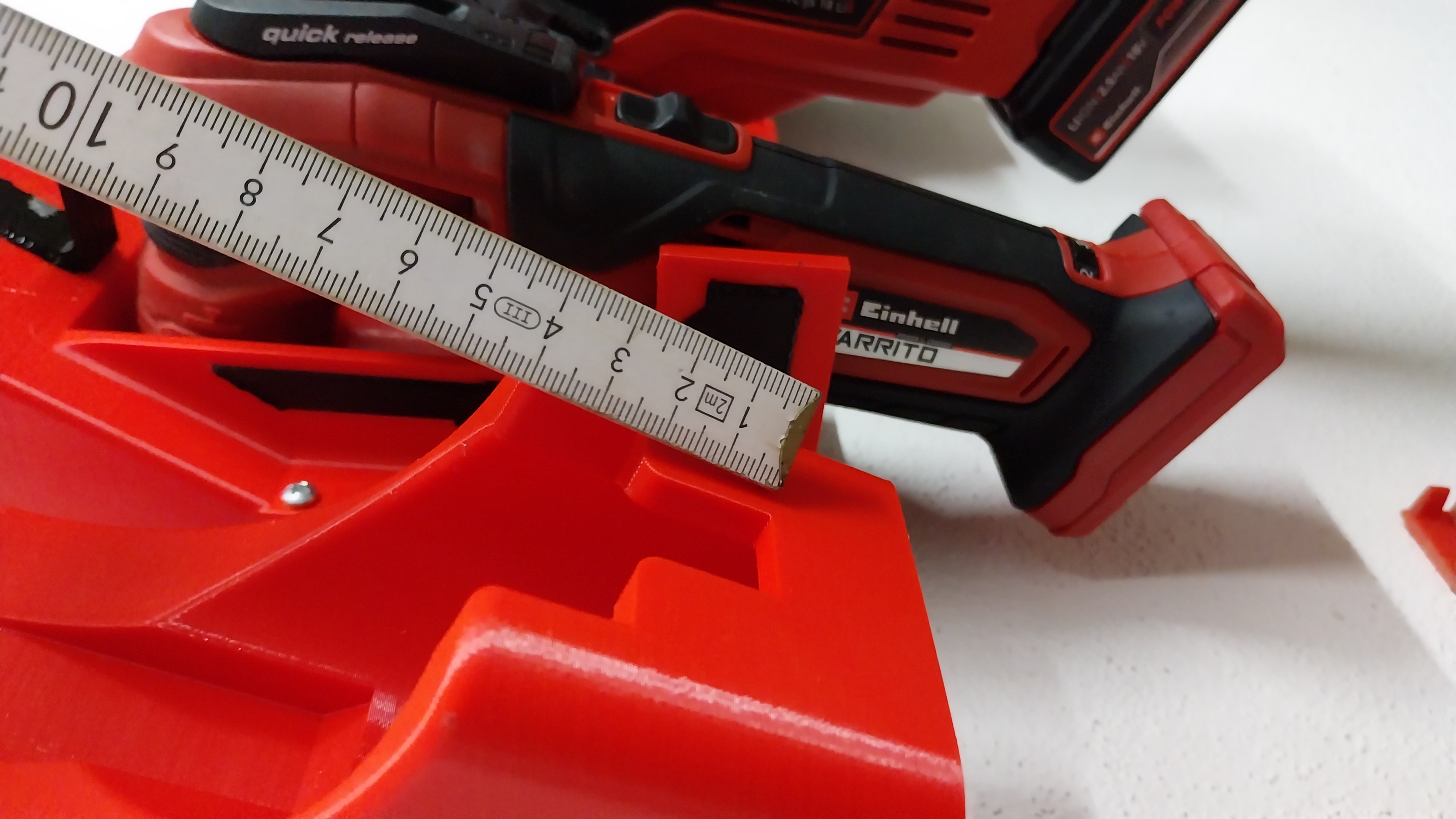 Miniatura 5 do modelo 3D Impact Driver holder for modular wallmount