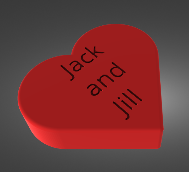 Miniatura 3 do modelo 3D Giant Heart Lock