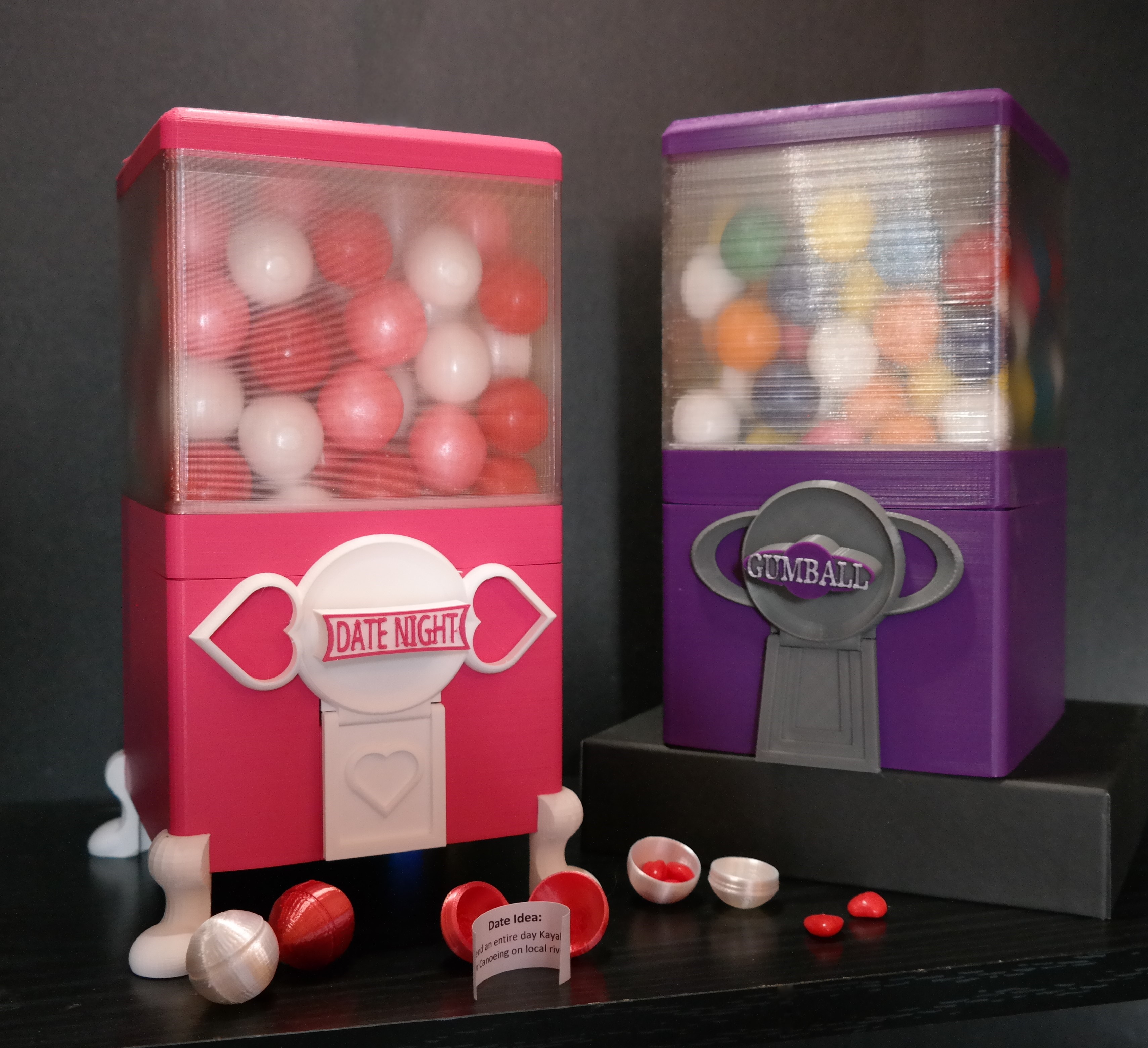 Date Night Idea Dispenser! [date ideas included :D ] *CUSTOMIZABLE*