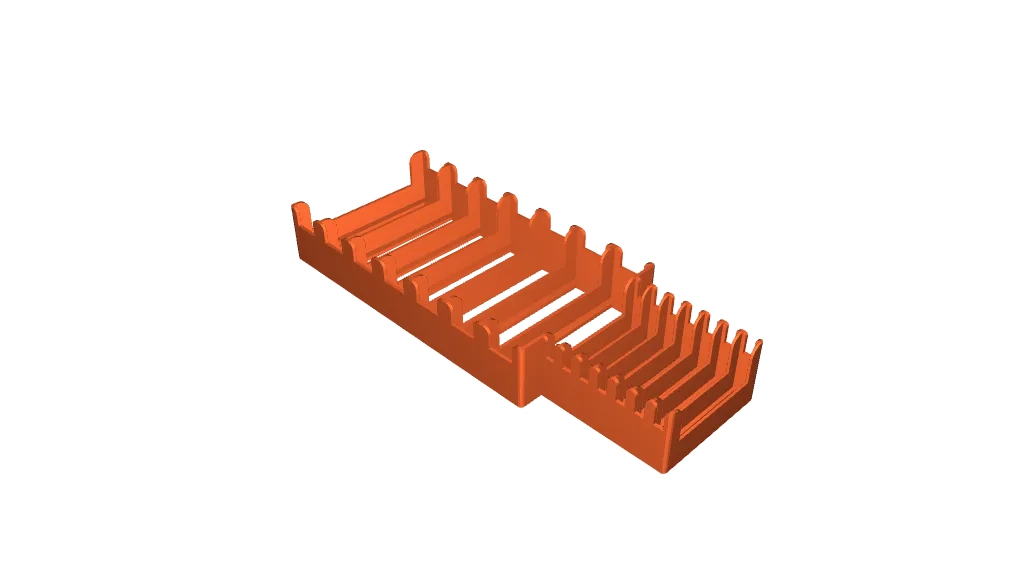 Hard Drive Disks storage rack by CGuillaume | Download free STL model ...